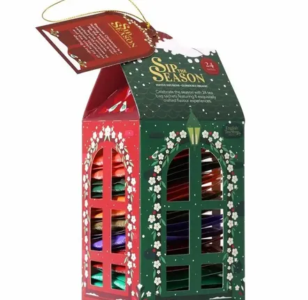 Coffee and tea - Lantern Assortment Box - 24 bags - ENGLISH TEA SHOP