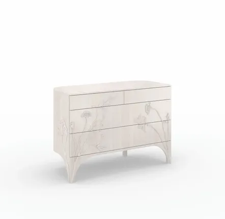 Commodes - Linpha chest of drawers - BIANCHINI ATELIER