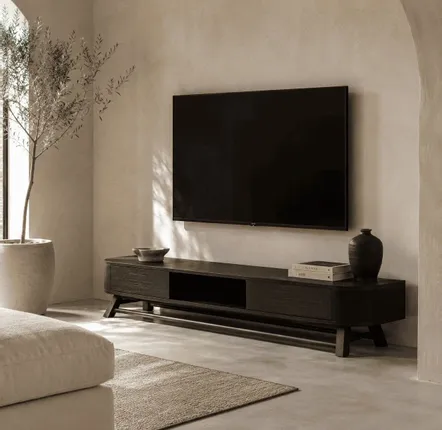 Meubles TV - Meuble Tv SYDNEY en 180cm - EMPREINTE DU TEMPS