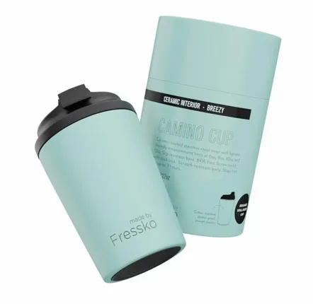 Mugs - Camino 340ml/12oz Reusable Ceramic Cup - MADE BY FRESSKO