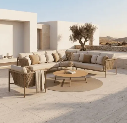 Lawn sofas   - Salon MATERA - EMPREINTE DU TEMPS