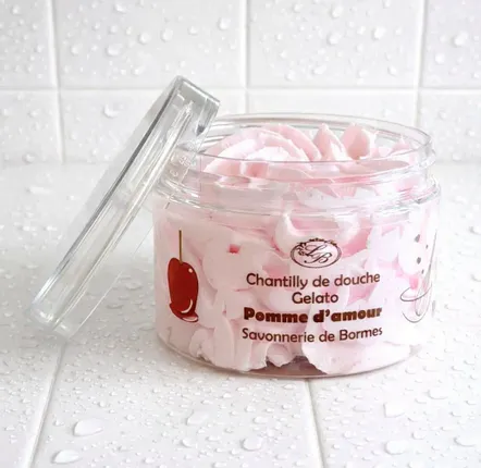 Savons - Gélato Chantilly de douche - SAVONNERIE DE BORMES