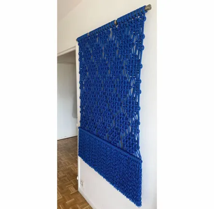 Tapisseries - Décoration Murale Textile - Couleur Bleu Électrique - NŒULUXE