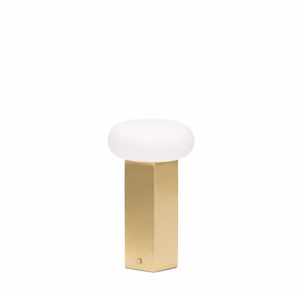 Lampes sans fil  - Low Lampe portative Laiton - HÜBSCH