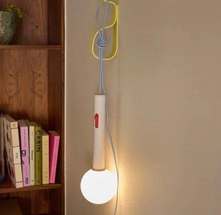 Mounting accessories - Nami Hook Yellow - HÜBSCH