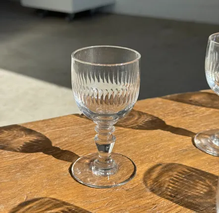 Verres à pied - Lot de 5 mini verres à liqueur à pied H10 D8 - OFFICE OBJETS