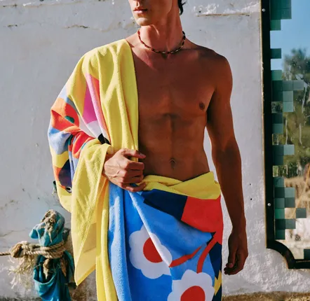 Other bath linens - Clementine Beach Towel - ROOT