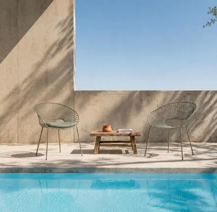 Lawn chairs - PALMA armchair - ISIMAR