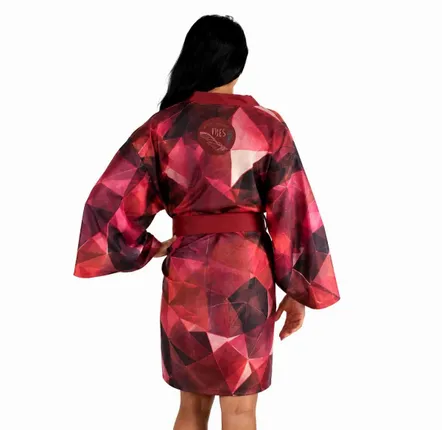 Travel accessories - Crystal Red Kimono - BEACH VIBES