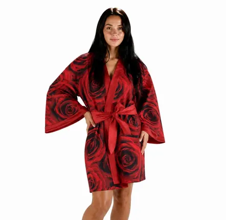 Travel accessories - Rosso Valentino Kimono - BEACH VIBES