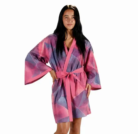 Travel accessories - Crystal Rosa Kimono - BEACH VIBES