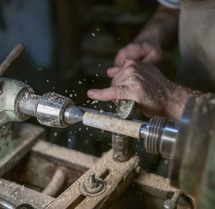 Pens and pencils - Paris Fontain Pen  –  « Zebrano Wood » - ATELIER FESSELER