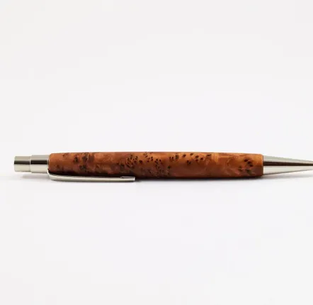 Pens and pencils - Berlin Ballpoin Pen - « Thuya Burl Wood  » - ATELIER FESSELER