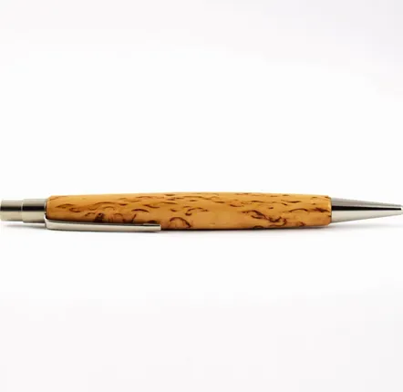 Pens and pencils - Berlin Ballpoin Pen - « Finnish Birch Wood » - ATELIER FESSELER