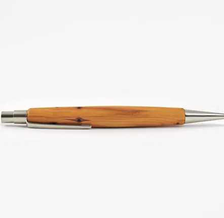 Pens and pencils - Berlin Ballpoin Pen - « Yew Wood » - ATELIER FESSELER