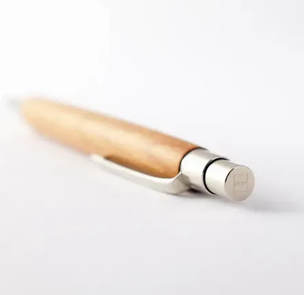 Pens and pencils - Berlin Ballpoin Pen - « Cherry Wood » - ATELIER FESSELER