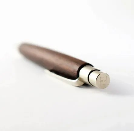 Pens and pencils - Berlin Ballpoin Pen - « Walnut Wood» - ATELIER FESSELER