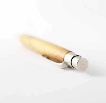 Pens and pencils - Berlin Ballpoin Pen - « Olive Wood  » - ATELIER FESSELER