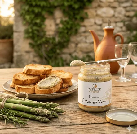 Épicerie fine - Délice d'asperges vertes 80g - CATRICE GOURMET