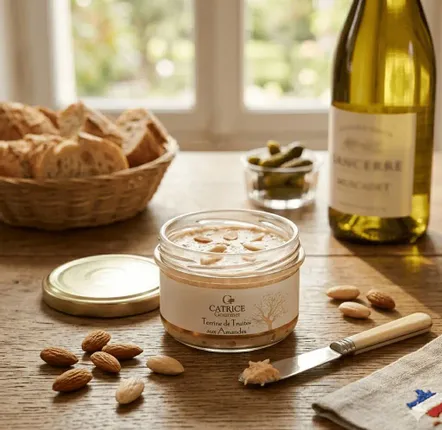 Épicerie fine - Terrine de truite aux amandes 100g - CATRICE GOURMET