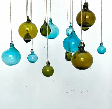 Accessoires de déco extérieure - Boule de verre soufflé - LA MAISON DAR DAR