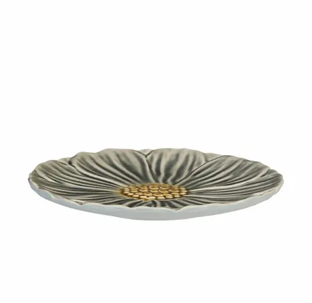 Assiettes de réception - Assiette florale en grès - MADAM STOLTZ