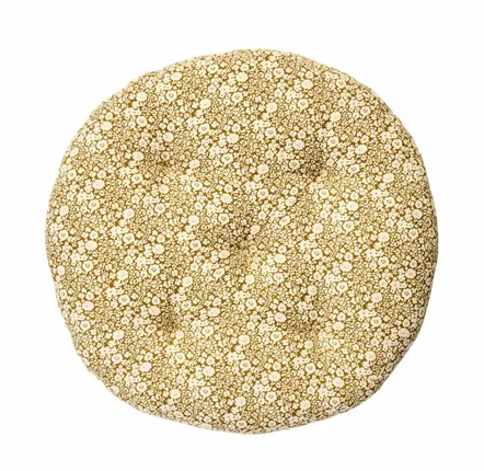Garden textiles - Round cotton chair pad - MADAM STOLTZ