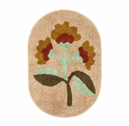 Autres linges de bain - Tapis de bain ovale touffé - MADAM STOLTZ