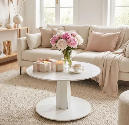Coffee tables - ZIRCON CENTRAL COFFEE TABLE LEG - DECO-GEM