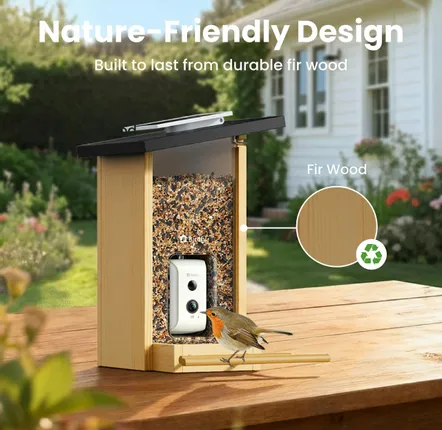 Accessoires de jardinage - Mangeoire pour oiseaux Ebony Lite - BIRDFY