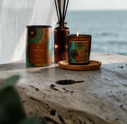 Bougies - Bougie artisanale parfumée - Maråma - TIBATIKA