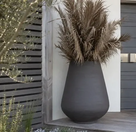 Office design and planning - Monumental Outdoor Planter – OVO III - CERAMIC FACTORY