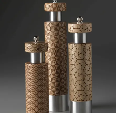 Moulins à épices - Meuleuses gravées au laser - RAW DESIGN