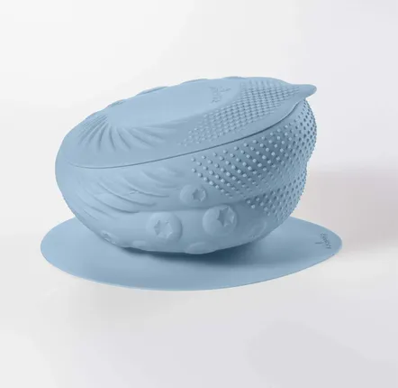 Children's mealtime - Sensory Baby Bowl- Chicory - MINIWARE AB