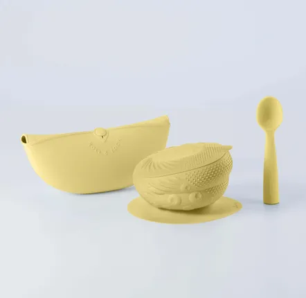 Children's mealtime - Sensory Starter Set -Custard - MINIWARE AB