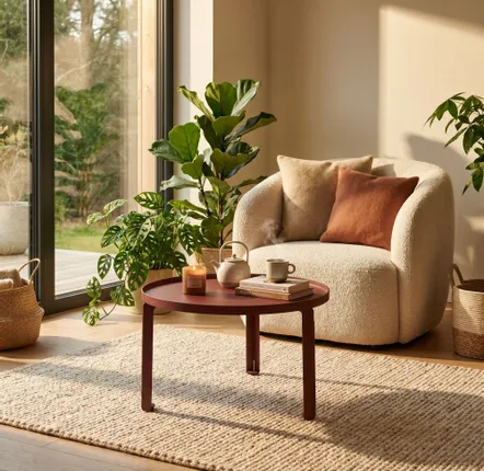 Coffee tables - JADE STEEL COFFEE TABLE - DECO-GEM