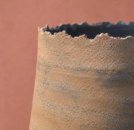 Outdoor space equipments - Large Outdoor Vase – STAMNOSA IV - CERAMIC FACTORY
