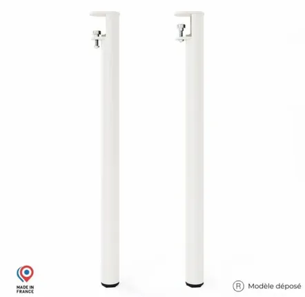 Dining Tables - TOPAZ STEEL HIGH TABLE LEGS - SET OF 2 LEGS - DECO-GEM