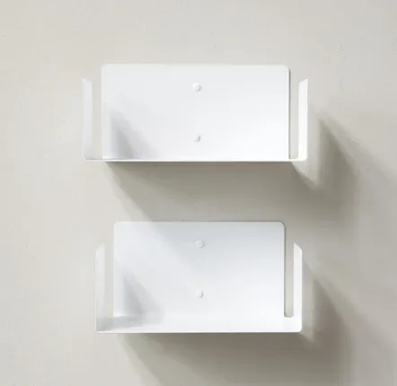 Shelves - Small white shelf 30 x 15 cm – Set of 2 - TEEBOOKS