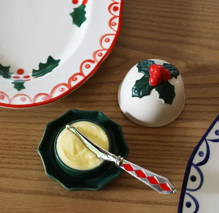 Cutlery set - Butter knifes diamond and sardines - &KLEVERING