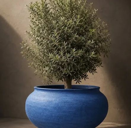 Pots de fleurs - Jardinière architecturale d'extérieur – COTYLA I - CERAMIC FACTORY