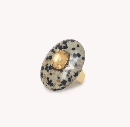 Bijoux - Bague ovale petit modèle - Kinshasa - NATURE BIJOUX