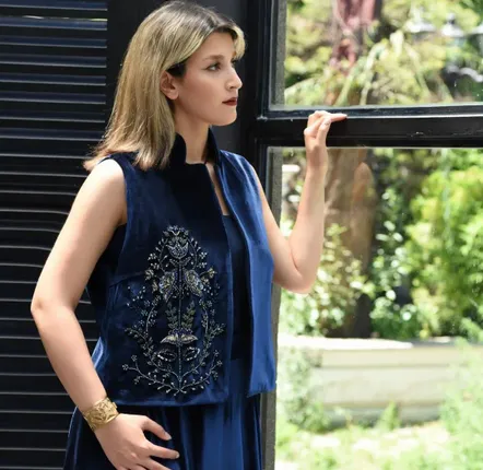 Apparel - Lapis Waistcoat - DASTHAA