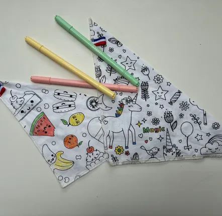 Children's arts and crafts - Coloring accessory - washable & reusable - LOULOU DES BOIS