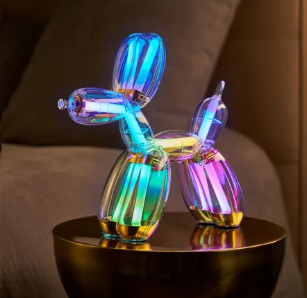 Lampes sans fil  - Balloon Dog Lamp Chromatic - LEXON