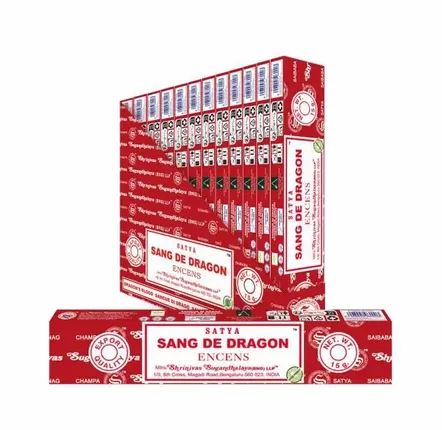 Scents - Dragon's Blood Satya incense 15g - ARABESK