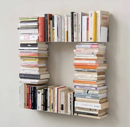 Objets de décoration - Bibliothèque design - Carrée - TEEBOOKS