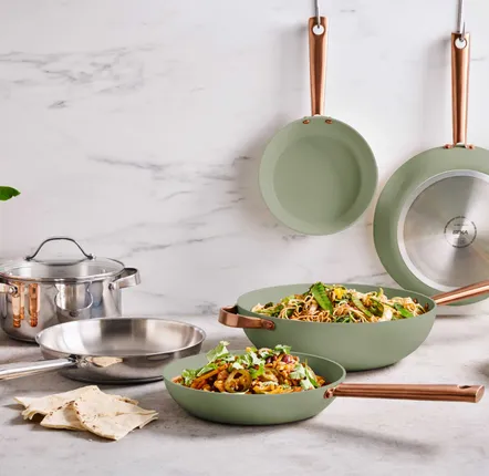 Frying pans - 24 cm Jade Green Cicla Frying Pan - BEKA