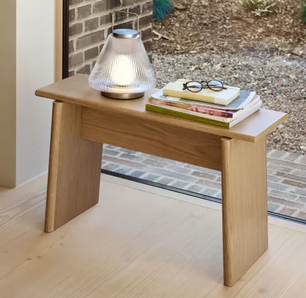 Tabourets - Baenk Tabouret Bois de Chêne - HÜBSCH
