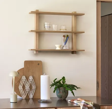 Shelves - Simple Shelf Small Oak - HÜBSCH